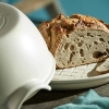 Набор для выпечки хлеба форма керамическая+лопатка пекарская Emile Henry, лен