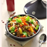 Тажин II Emile Henry, 3,5л, 32см, бель-иль