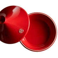 Тажин II Emile Henry, 3,5л, 32см, гранат (УЦЕНКА)