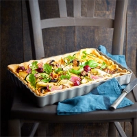 Форма для пирога прямоугольная Emile Henry, 24х34см, крем