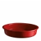 Форма для десертов круглая Emile Henry, 24,5см, гранат