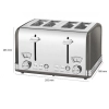 Тостер Profi Cook PC-TA 1194 антрацит