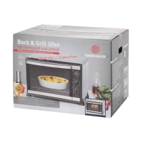 Мини-печь Rommelsbacher, серебристый, BG 1805/E