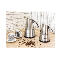 Гейзерная кофеварка эспрессо Rommelsbacher,серебристый, EKO 364/E