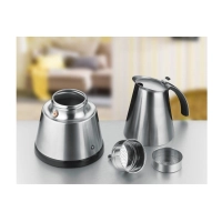 Гейзерная кофеварка эспрессо Rommelsbacher,серебристый, EKO 364/E