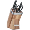 Набор ножей, 5 предметов - блок из акации,KitchenAid, KKFMA05AA