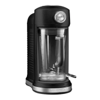 Блендер с электромагнитным приводом KitchenAid Artisan, черный чугун, 5KSB5080EBK