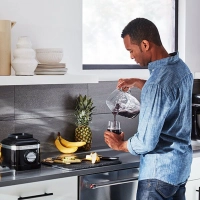 Стакан для блендера KitchenAid К400 градуированный, стекло, 1,4 л, 5KSB2048JGA