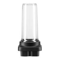 Дорожный стакан двойного назначения с ножевым блоком для блендера KitchenAid Artisan K400, 500 мл, 5KSB2030PJB