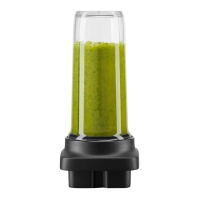 Дорожный стакан двойного назначения с ножевым блоком для блендера KitchenAid Artisan K400, 500 мл, 5KSB2030PJB