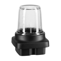 Малая чаша с ножевым блоком (2 шт) для блендера KitchenAid Artisan K400, 200 мл, 5KSB2040BBB