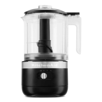 Беспроводной мини-комбайн KitchenAid 1.2 Л, матовый черный, 5KFCB519EBM