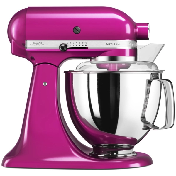 Планетарный Миксер KitchenAid ARTISAN 4,8 л малиновый лёд 5KSM150PSERI