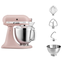 Планетарный Миксер KitchenAid ARTISAN 4,8 л розовый пух 5KSM185PSEFT