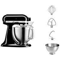 Планетарный Миксер KitchenAid ARTISAN 4,8 л чёрный 5KSM185PSEOB
