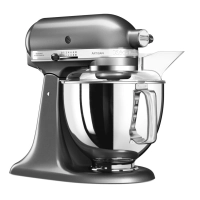 Планетарный Миксер KitchenAid ARTISAN 4,8 л серебряный медальон 5KSM175PSEMS