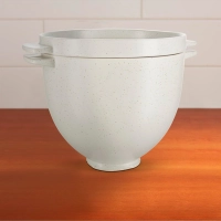 Чаша керамическая с крышкой для выпекания хлеба 4,7 л, KitchenAid, 5KSM2CB5BGS