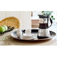 Капельная кофеварка Rommelsbacher, серебристый, EKO 376/G