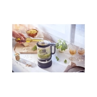 Комбайн кухонный мини KitchenAid 1.2 Л, матовый черный, 5KFC0516EBM