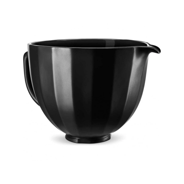 Чаша керамическая 4.7 л KitchenAid, черная раковина, 5KSM2CB5PBS