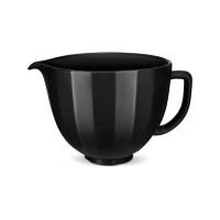 Чаша керамическая 4.7 л KitchenAid, черная раковина, 5KSM2CB5PBS