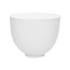 Чаша керамическая без ручки 4.7 л KitchenAid, белые кружева русалки, 5KSM2CB5TWM