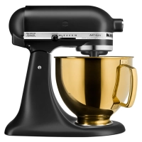 Чаша стальная с PVD покрытием 4.8 л KitchenAid, сияющий золотой, 5KSM5SSBRG