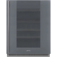 Винный шкаф встраиваемый SMEG, серебристый, CVI138RS3