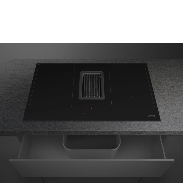 Варочная панель индукционная SMEG, черный, HOBD482D