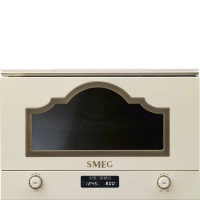 Встраиваемая микроволновая печь SMEG, кремовая, MP722PO