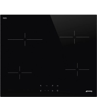 Варочная панель стеклокерамическая SMEG, черный, SE264TD1