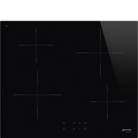 Варочная панель индукционная SMEG, черный, SI2641D