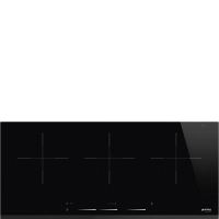 Варочная панель индукционная SMEG, черный, SIH7933B
