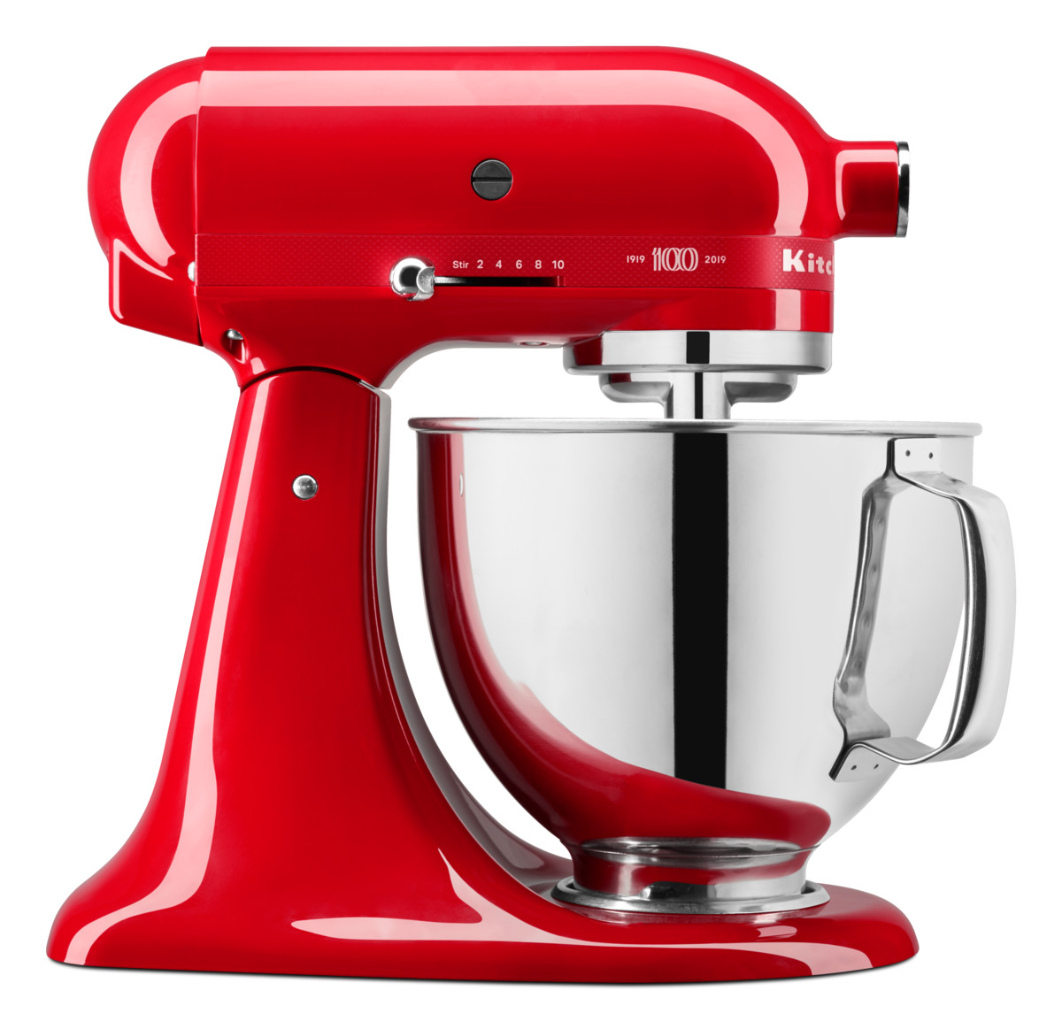 

Планетарный Миксер KitchenAid ARTISAN юбилейная серия QUEEN OF HEARTS 4.8 л, страстный красный, 5KSM180HESD